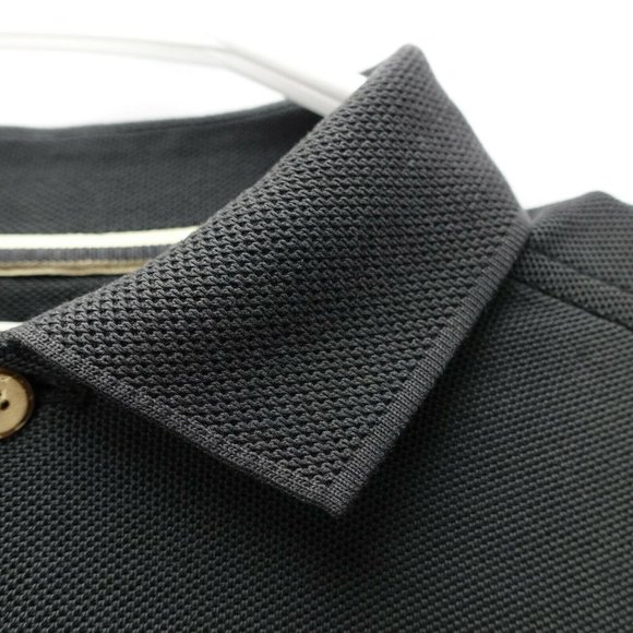 Tommy Bahama Men's Size S Short Sleeve Black Polo Casual Shirt Marlin Logo 17AB - Picture 3 of 10